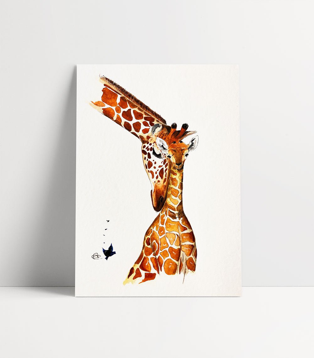 Affiche Girafe - Alexandra de Lambilly Illustration